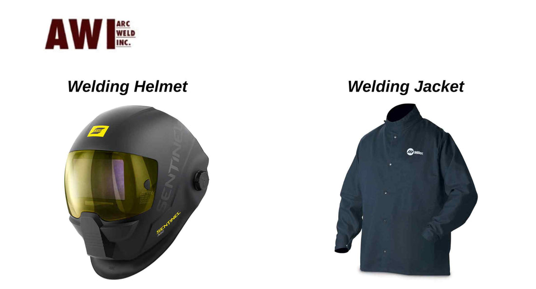 Arc Welding for Welding Helmet and Jacket