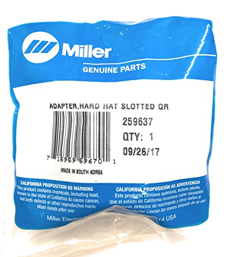 Miller 259637, Hard Hat Adapter, Slotted, Complete Kit