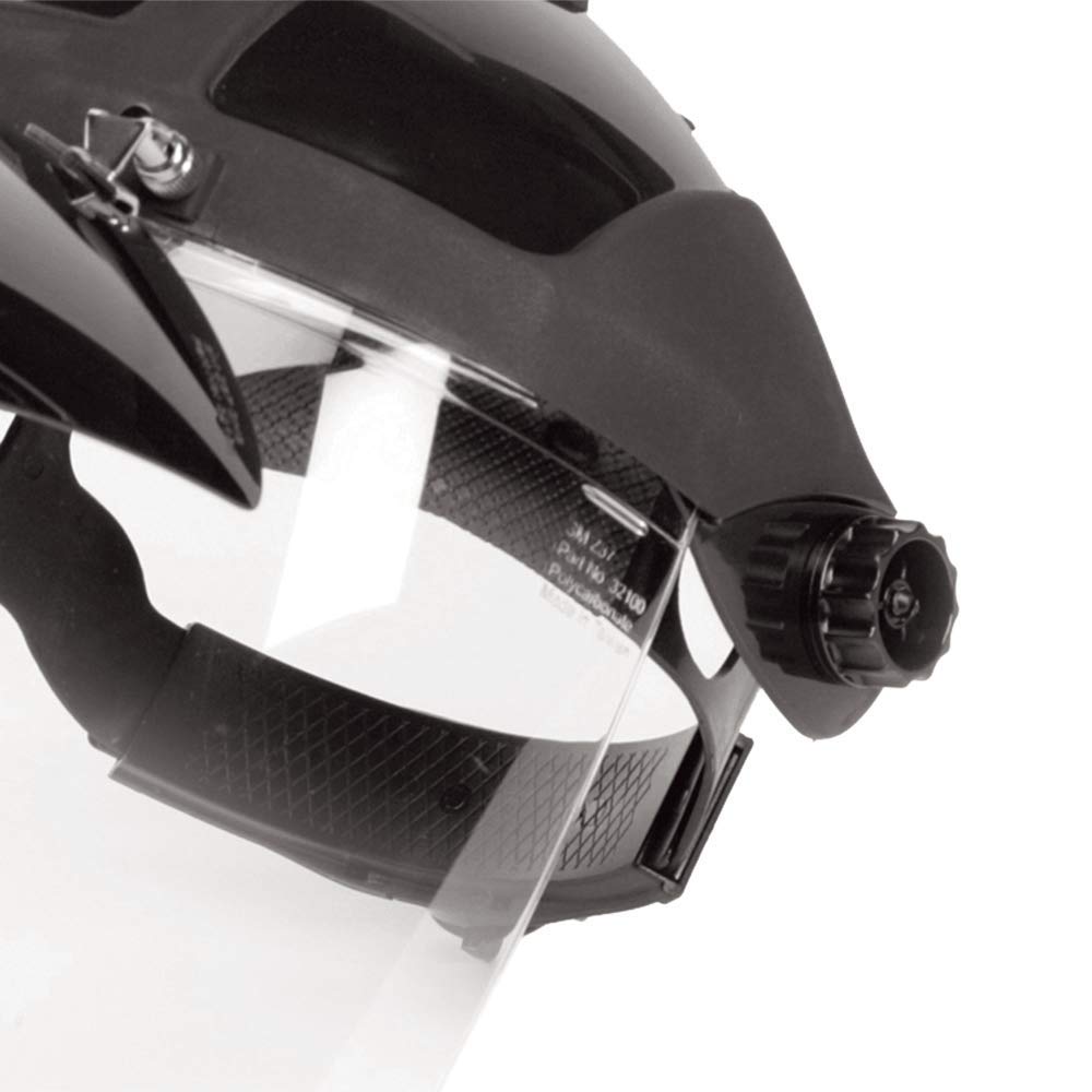 Sellstrom DP4, Face Shield, Clear Anti Fog Polycarbonate Window with Shade 8 Flip Up Visor