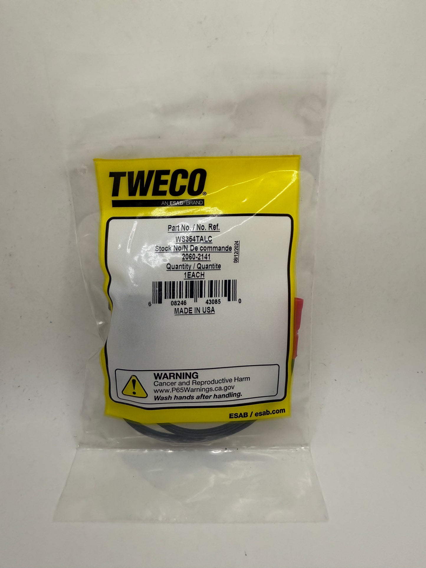 Tweco WS354TALC, 2060-2141 8-Pin Control Wire Assembly, Pack of (1)