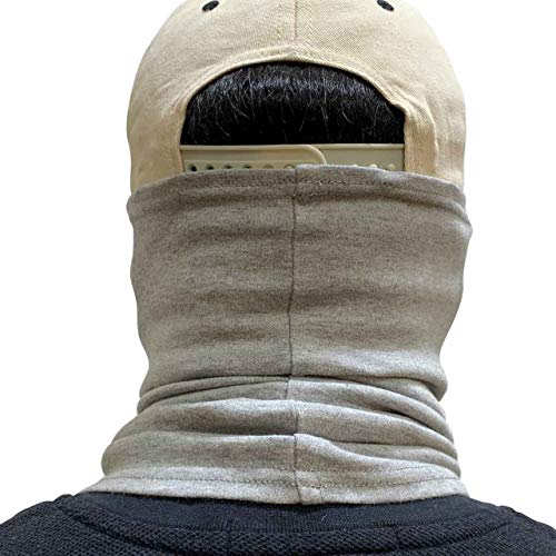 Black Stallion AH1565-GY, Knit Neck Gaiter, One Size, Fr Cotton, Pack of (1)