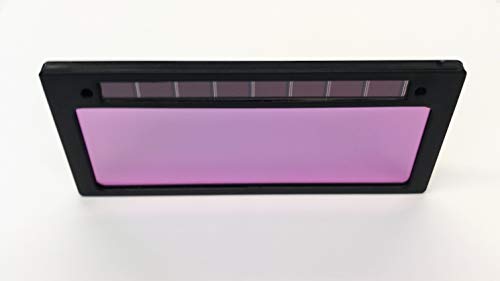 Powerweld Horizontal Single Auto-Darkening Filter for Welding, 2 x 4",