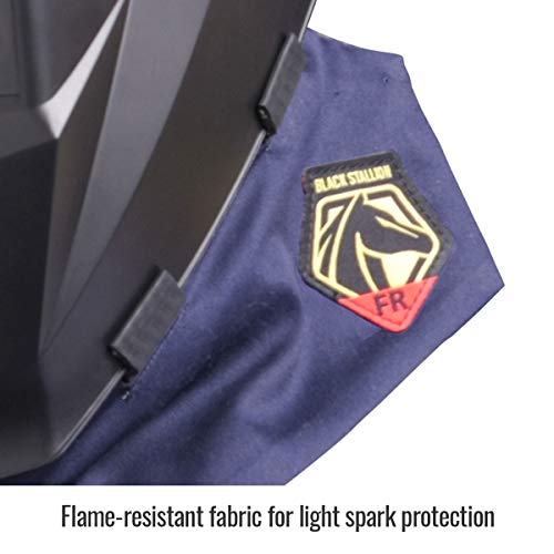 Black Stallion AH2140-NS Fr Wraparound Helmet Bib