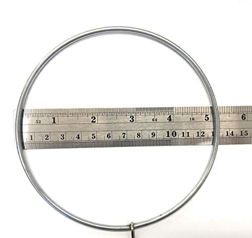 Cylinder Tank Status Tags - EMPTY or FULL with 5" Steel Ring With Metal Clip