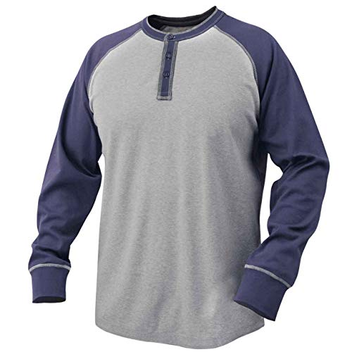 Black Stallion TF2520 Flame-Resistant Cotton Jersey Henley Long Sleeve T-Shirt