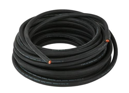 Inweld WC2X50, 2 Gauge Premium Welding Cable 600 Volt, Black, 50 Feet