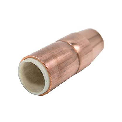 N-A5800c Miller AccuLock S Large Thread-On Nozzle, 5/8" Orifice, Flush Tip, Copper Package of