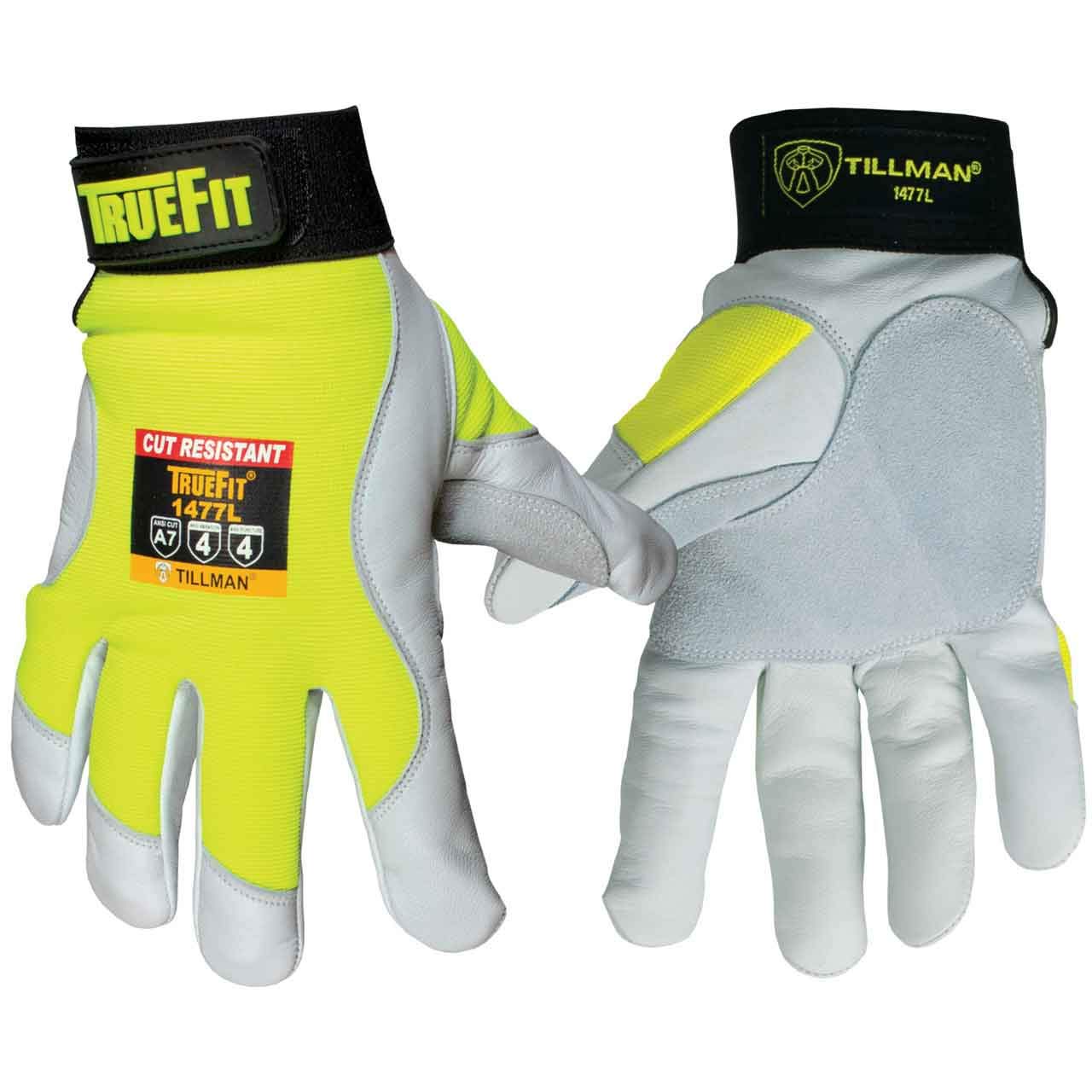 Tillman 1477 TrueFit Cut Resistant Premium Goatskin Performance Gloves, Small