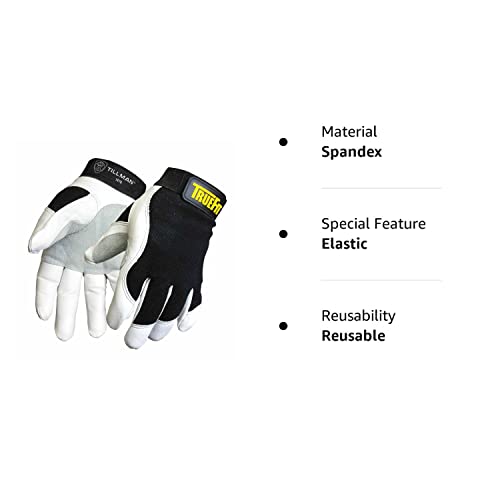 Tillman 1470L, TrueFit Goatskin Mechanics Gloves, Large