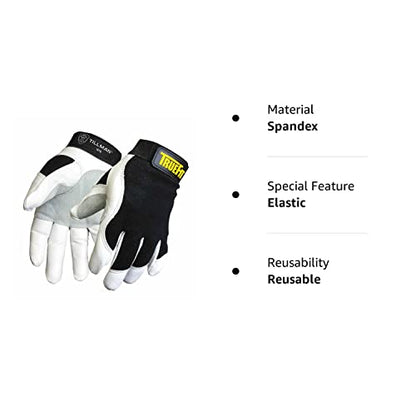 Tillman 1470L, TrueFit Goatskin Mechanics Gloves, Large