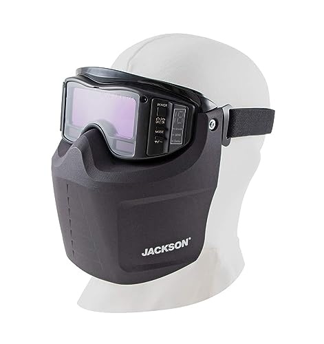 Jackson Safety 46200, Rebel Welding Mask Goggles, Flame Resistant Welding Hood