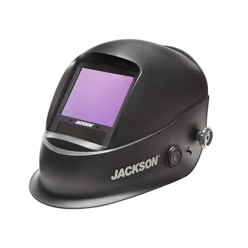 Jackson Safety TRANSLIGHT 555 + Premium Auto Darkening Helmet, Digital Control, 3.86" x 3.23" Viewing Area, 46250