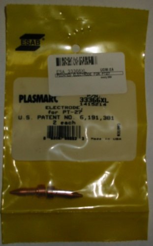 ESAB 33366XL, 50-80 Amp Plasma Electrode, Pack of (2)