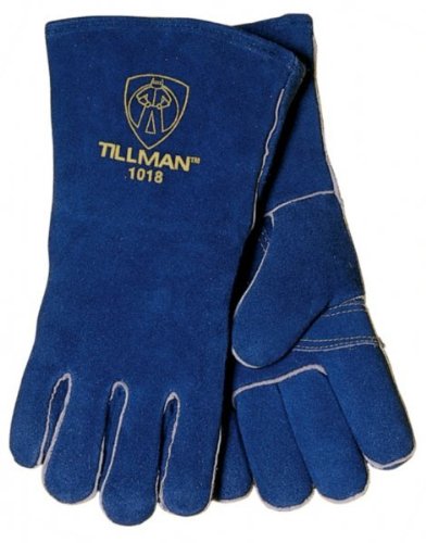 Tillman 1018XL, Blue Stick Welding Glove, X-Large, Pack of (1 Pair)