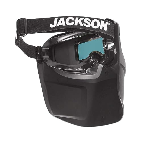 Jackson Safety 46200, Rebel Welding Mask Goggles, Flame Resistant Welding Hood