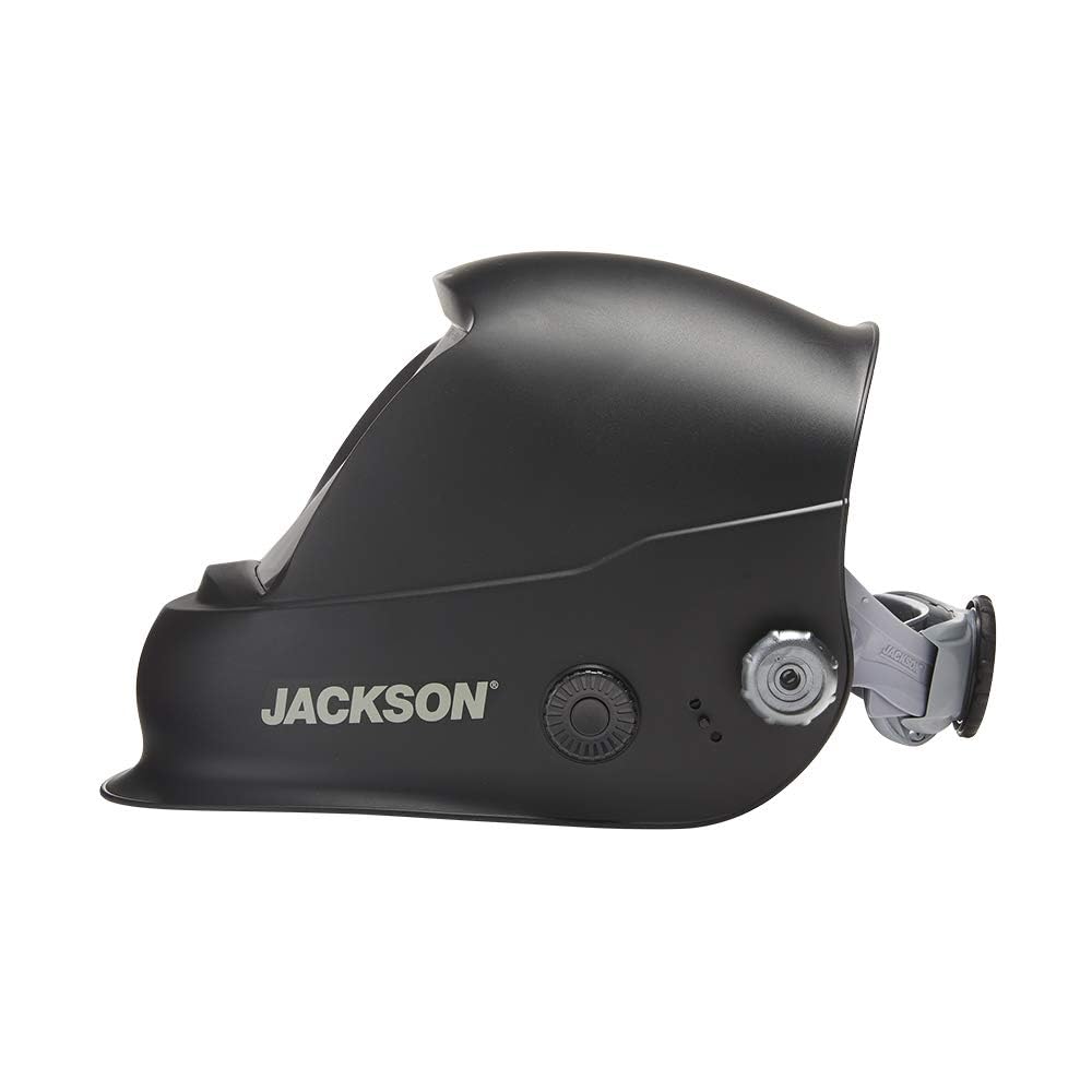 Jackson Safety TRANSLIGHT 555 + Premium Auto Darkening Helmet, Digital Control, 3.86" x 3.23" Viewing Area, 46250