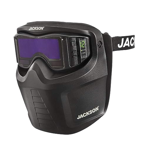 Jackson Safety 46200, Rebel Welding Mask Goggles, Flame Resistant Welding Hood