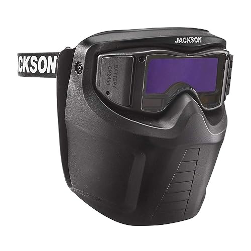 Jackson Safety 46200, Rebel Welding Mask Goggles, Flame Resistant Welding Hood