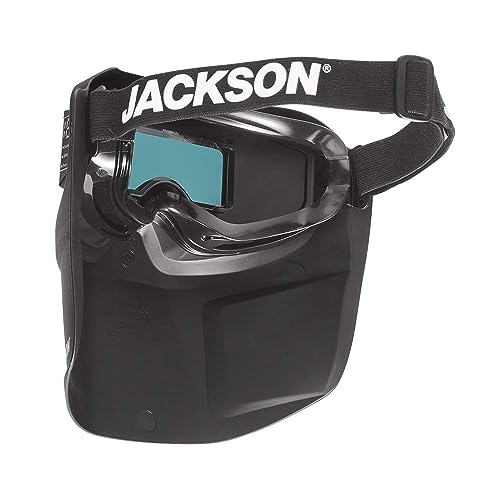 Jackson Safety 46200, Rebel Welding Mask Goggles, Flame Resistant Welding Hood