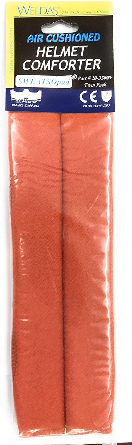 Weldas 20-3200, FR Fleece Sweatband for Suspension Headgear, Pack of (2)