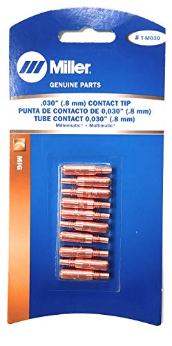 Bernard Contact Tip for Miller MDX - .030 / 8mm (T-M030), Pack of (10)