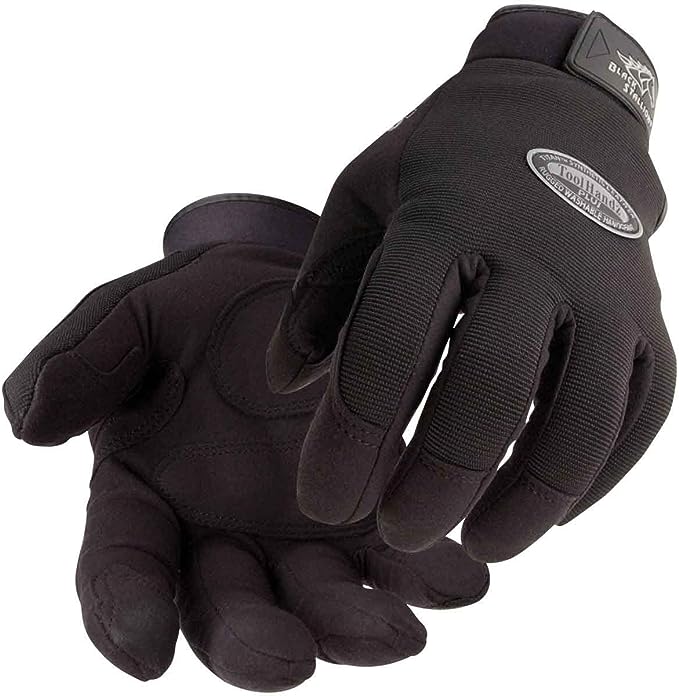 Black Stallion 99Plus Large, Tool Handz Synthetic Leather Glove,  (1 Pair)