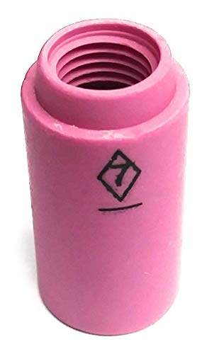 Weldmark By CK Worldwide Alumina Nozzle #7 Cup Size: 7/16" x 1-5/32" For Standard Collet Body Torch # 9, 20, 25 PK = 10 (13N11-7/16")