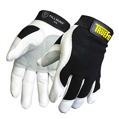 Tillman 1470L, TrueFit Goatskin Mechanics Gloves, Large