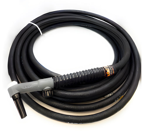 Weldtec WT- 9FV-25RT TIG Torch Kit, Flex Head, Valve, Twister Cable, Rubber, 25'