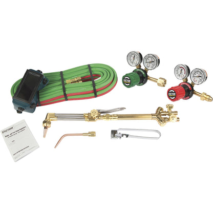 Victor 0384-2580, Medalist 250 Classic 540/510 Acetylene, Medium Duty Torch Kit