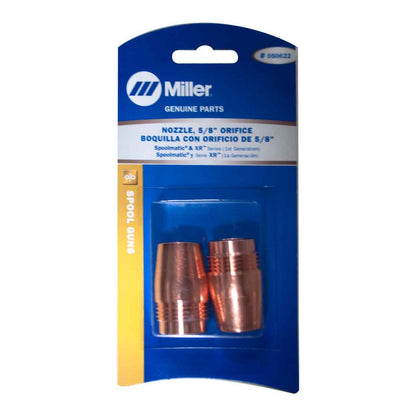 Miller 050622 Nozzle, 5/8" Bore X 1-5/8 Large, Pack of (2)