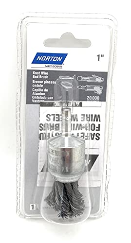 Norton 38882, Knot Wire End Brush, Shank Size 1/4"