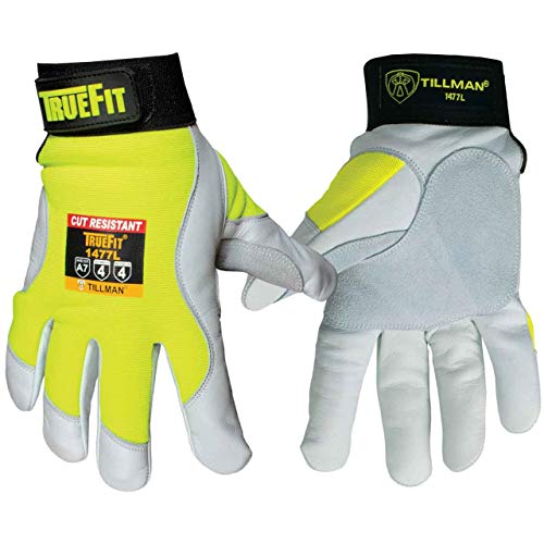 Tillman 1477 TrueFit Cut Resistant Premium Goatskin Performance Gloves, X-Large, Pack of (1 Pair)