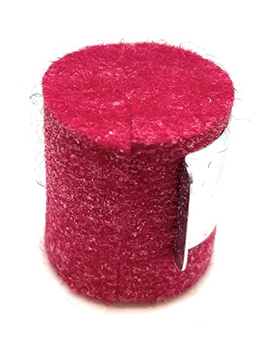 Weldmark WM501-6 Non-Treated wire feed cleaning pad, Red (Pack of 6)