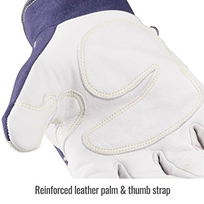 Black Stallion GX5015L, Large ARC-Rated Goatskin & FR Cotton Tig & Mechanics Glove (1 Pair)