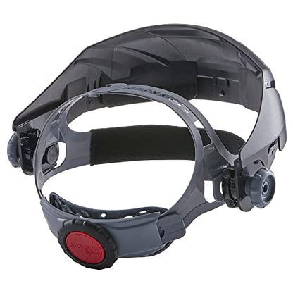 Jackson Safety High Impact Resistant F4XP Premium Crown with Ratcheting Headgear, Universal Window Pattern (Window Not Included), Black, 14260