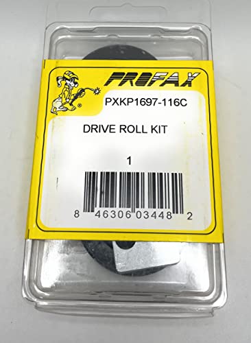 Profax Drive Roll Kit, Core Wire, 1/16", 1.57 MM PX KP1697-116C, Pack of (1 Set)