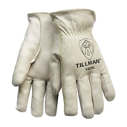 Tillman 1420L Top Grain Cowhide Drivers Gloves - Large, Pack of (12 Pair)