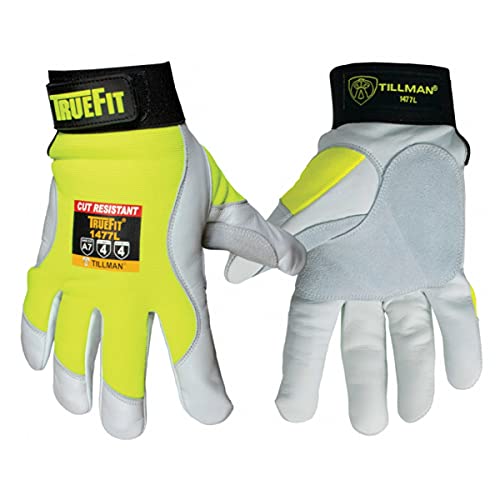 Tillman 1477 TrueFit Cut Resistant Premium Goatskin Performance Gloves, Large