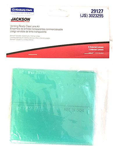 Jackson Safety 29127, WH30 Cover Lens Kit for Adjustable Shade Lens Helmet