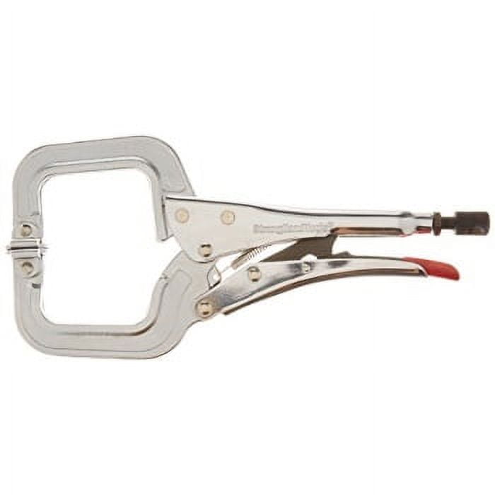 Strong Hand PR115S, Locking C-clamps with swivel tip, 11-inch