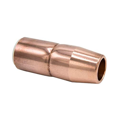 N-A5800c Miller AccuLock S Large Thread-On Nozzle, 5/8" Orifice, Flush Tip, Copper Package of