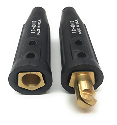 LC40HD Weldmark By Lenco Cable Connector Set (1 Male / 1 Female)