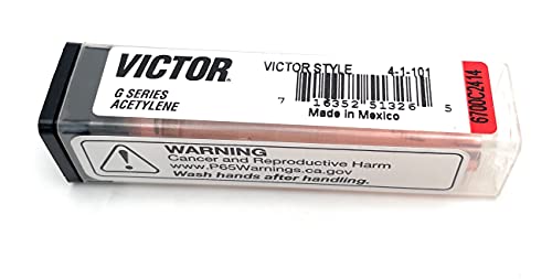 Victor 6700C2414, 4-1-101 Cut Skill Acetylene 350 Series Cutting Tip, 4-Size