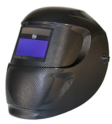 Arc One 4500V-0110, Carrara Welding Helmet Auto-Darkening Lens, Carbon Fiber