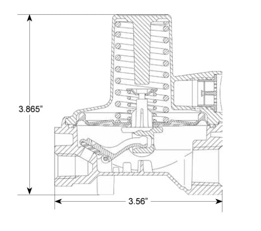 Rego LV3403TR First Stage High Pressure Regulator