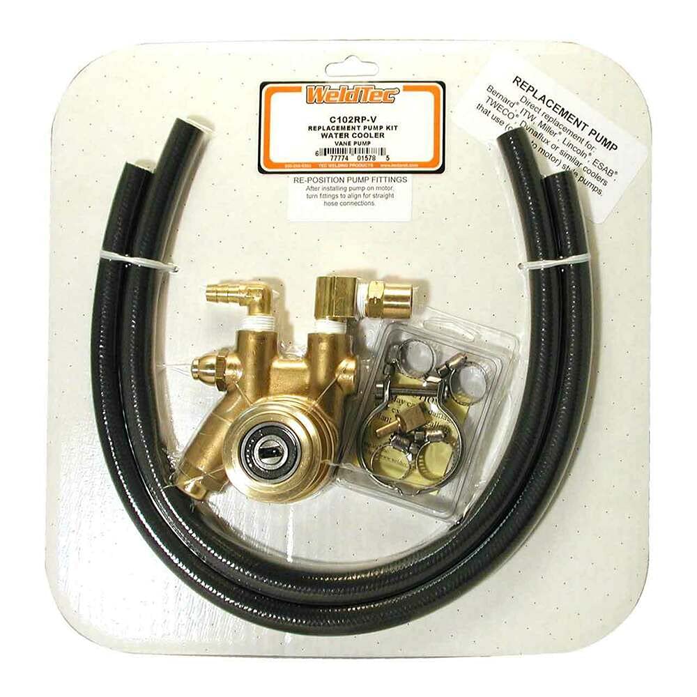 C 102RP-V Vane Pump Kit Pump Hoses Clamps