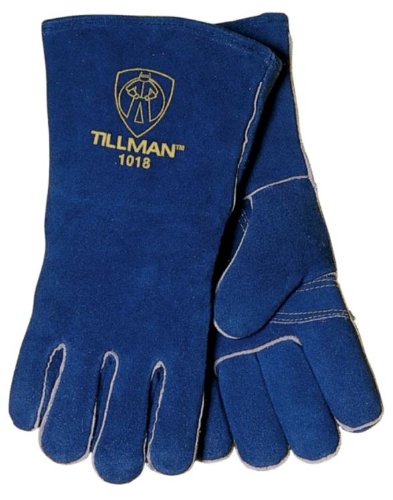 Tillman 1018 Slightly Shoulder Select Cowhide Welding Gloves, Large