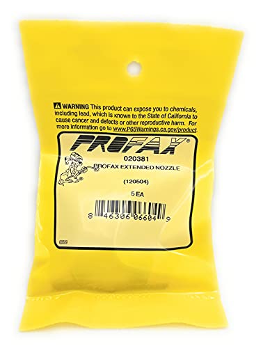 Profax PX120504 Nozzle Extended, Pack of (5)