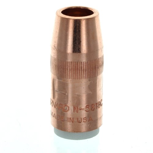 Bernard Model N-5818C Large Centerfire Nozzle For Q-Gun Series MIG Guns 10/EA